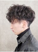 韓国マッシュツイストパーマ刈り上げツイストスパイラルパーマ