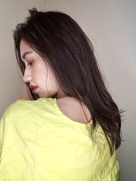 インデックスヘアーユー 錦糸町店(in'dex hair - U) 色っぽウェットセミディ[錦糸町/錦糸町駅/錦糸町北口/髪質改善]