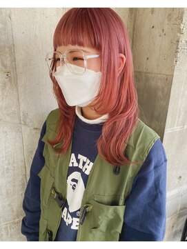 ガルボ ヘアー(garbo hair) ハイトーンカラー10代20代ピンクカラーケアブリーチ