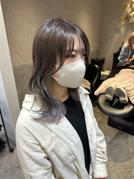 ロンド レア 天神大名店(Lond Le’a) ダブルカラーグレージュカラーケアブリーチハイトーンカラー韓国
