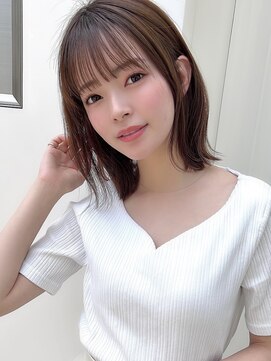 アイユー(ii+U) ナチュラルボブ　大人可愛い　ヘルシースタイル