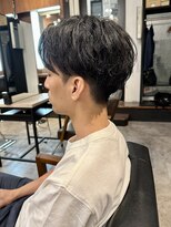 アイリーヘアデザイン(IRIE HAIR DESIGN)&nbsp;【IRIE HAIR赤坂】センターパートマッシュツーブロック