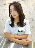 韓国風前髪×シルキーベージュ【髪質改善/新宿/マッシュパーマ】