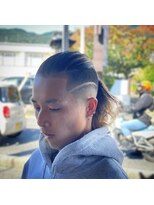 エルエー 近江八幡店(L.A)&nbsp;店長【椛島】ラインで魅せるマンバンスタイル