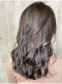 透明感グレージュ