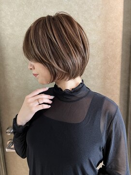 ジルブラン 横浜関内(JIL BLAN) ハイライトバレイヤージュダブルカラーケアブリーチ30代40代