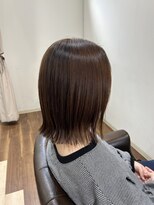 ヘアーアンドスパ ルーチェ(hair&spa Luce)&nbsp;切りっぱなし外ハネボブ