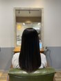 アグ ヘアー ドレス 喜久田店(Agu hair dress) トリートメントと組み合わせてツヤまとまる髪へ。