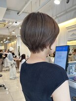 ネオリーブアイム 横浜西口店(Neolive aim)&nbsp;大人可愛い束感　耳掛けひし形小顔丸みショートボブ【近藤】横浜