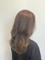 ヘア イノウエ HAIR INOUE ロングレイヤーカット 美髪透明感シアーベージュブラウン