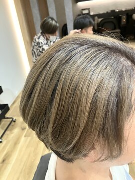 アフィネ ヘアライフデザイン(Affiner HAIR LIFE DESIGN) メンズバレイヤージュミルクティー