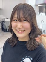 ビューブルー 亀戸錦糸町(VIEW BLUE)&nbsp;◎美髪カールグレージュくびれヘア似合わせ前髪顔まわり