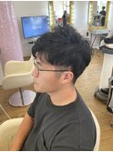 黒髪2ブロック