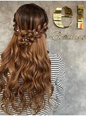ヘアセット/ヘアアレンジ/アップ/ハーフアップ/ミディアム/ボブ