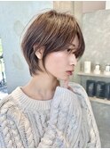 大人ショートボブ/長めショート/くびれショート/30代40代50代