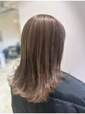 白髪ぼかしハイライト