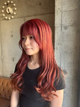 ヘア ルーナ バイ アプリーレ(hair lune by Aprire) 大人可愛いピレンジカラーゆるふわ美シルエットロング20代30代