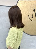 オリーブベージュボブ