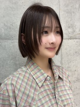 ロンドメリア 天神大名店(Lond Melia) ★小顔黒髪クラゲヘアーオリーブグレーココアベージュ髪質改善★