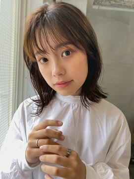 ロア ヘアーコーディネート 四条烏丸店(LoRE hair coordinate) マッシュウルフシースルーマッシュタッセルボブミニウルフカット