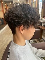 ビーチェ 小岩(Bice)&nbsp;無造作で決まる◎男の色気パーマ/ツイストスパイラル/刈り上げ