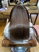 キャンバス 川崎(canvas.)&nbsp;縮毛矯正 髪質改善 ブリーチ矯正 2枚目ビフォー/川崎 【窪田】