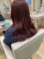 ヘアメイク アージュ 新宮店(HAIR MAKE age)&nbsp;ボルドーカラー