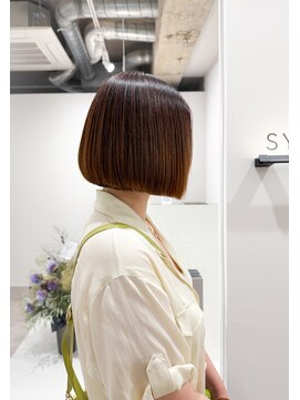 シュク 高円寺(SYUK) SYUK kazu 【高円寺 顔まわりカット 髪質改善 ハイライト