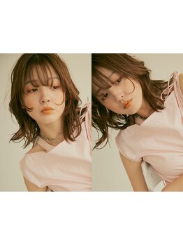 顔まわりにさりげない後毛で小顔魅せ◎抜け感×似合わせデザインあなたらしさを引き立てる。