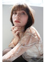 フィガロ ウメダ(FIGARO UMEDA)&nbsp;ワイドバング×ショートボブ