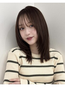 アンアミ シブヤ(Un ami shibuya) 【Un ami】レイヤーカット/ミディアムレイヤー/フェイスレイヤー