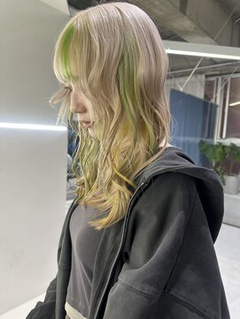 ワンカラー/ブリーチカラー/髪質改善/ハイトーンカラー