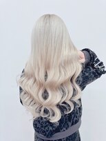ロサ ファイブヘアー(Rosa..5Hair)&nbsp;ブリーチならではのツヤ×透明感！ホワイトブロンド！