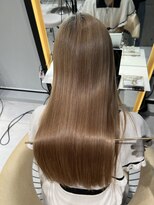 ロンドメリア 天神大名店(Lond Melia)&nbsp;着物ヘア/大人ガーリー/ダークアッシュ/似合わせカット