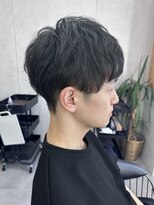 フリーラ 横浜(freera)&nbsp;刈り上げセンターパートニュアンスパーマ簡単スタイリング横浜