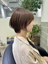 ノーティー(NORTY)&nbsp;浮き癖ありでもできるショート/丸みショートボブ
