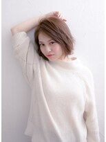 フラット 中山店(flat)&nbsp;似合わせカット/アースカラー/くびれヘア/地毛風カラー[中山駅]