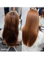 アース 渋谷店(HAIR&MAKE EARTH)&nbsp;渋谷｜縮毛矯正×髪質改善の艶髪ストレート