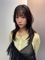 パドバイレイム(pado by LAME)&nbsp;クラゲヘアミルクティーグレージュショートカット前下がりボブ