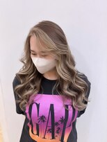 エムスリーヘアー イオンマリンピア店(MIII HAIR)&nbsp;海外girl風カラー