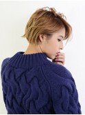 耳掛けショートスタイル☆