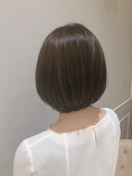 ネオリーブギンザ 銀座店(Neolive GINZA) アッシュグレージュ ショートボブ