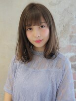 アフロート ルヴア(AFLOAT RUVUA)&nbsp;AFLOAT RUVUA京佳『伸ばしけけでもかわいいミディアムスタイル』