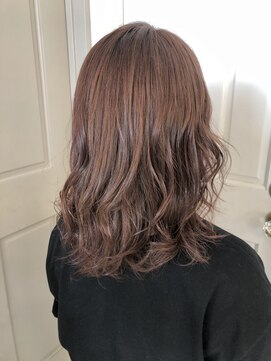 ロンドアベニール 北千住(Lond avenir) 【Lond avenir本田奈穂美】レッドバイオレットカラーセミディ