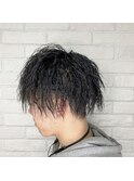 束感×ツイストパーマ