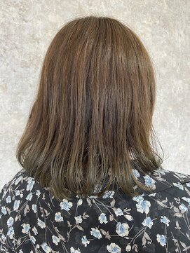 シュガービー(SUGAR-B) 【SUGAR-B】透明感ミントグラデーションカラーボブ