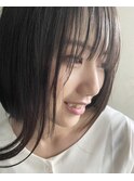 ensue京都◯シースルーバングおくれ毛艶髪ロング◯中島