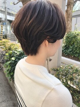 フロート 小阪店(float) カジュアルショート_クールショート,ピンクグレージュ,ボブルフ