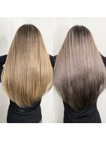 ユートピア(U topia)&nbsp;シルバーカラー/ホワイトアッシュ/バレイヤージュ/ハイライト