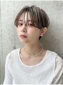【baLon.fem 志岐英恵】 シアーな夏のベージュショートスタイル